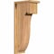 Ekena Millwork Del Monte Smooth Corbel w/Backplate, Western Red Cedar, 7 1/2"W x 12"D x 28"H COR08X12X28DEL01SWR - alternate 1